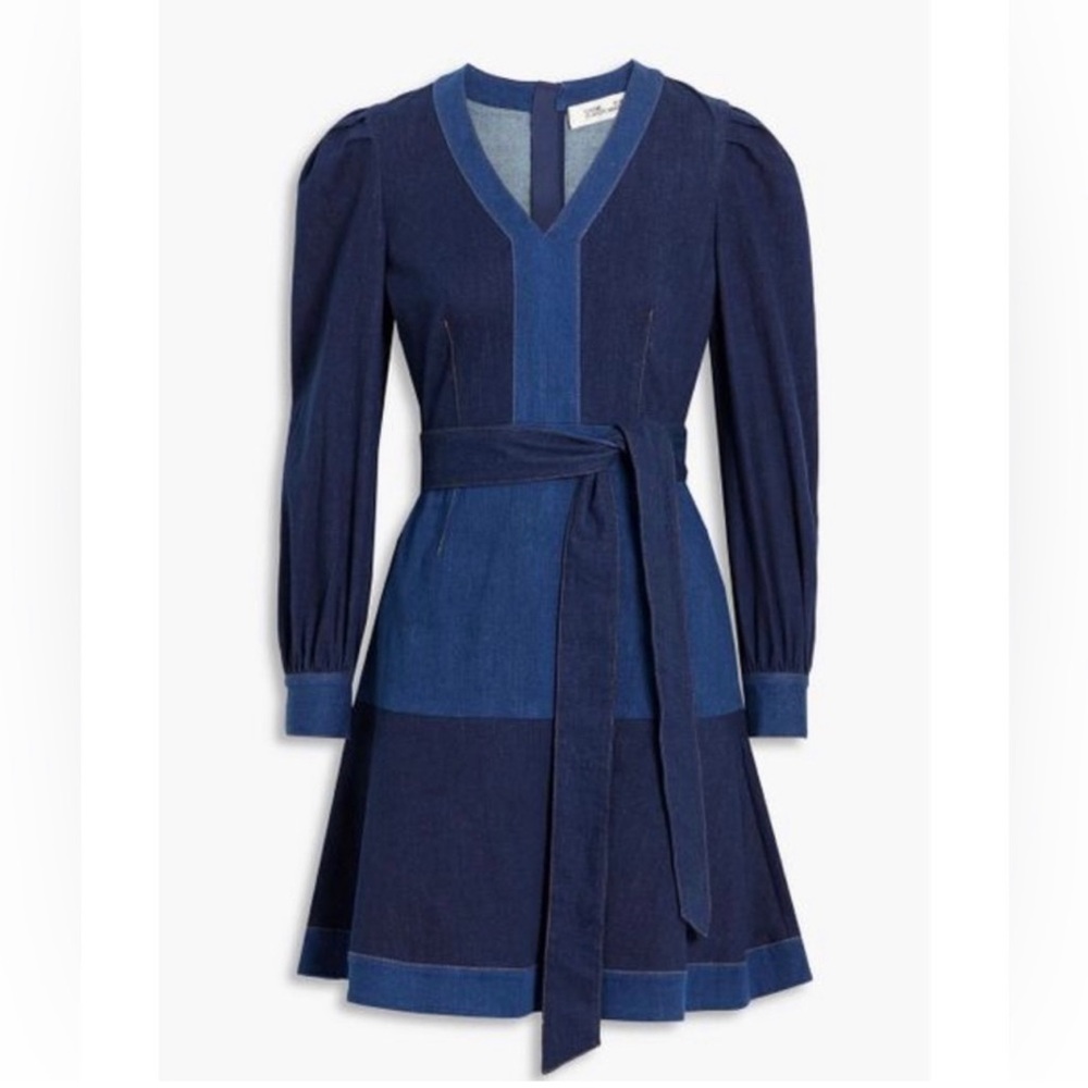 Diane Von Furstenberg Denim Dress XL